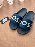 Hugo Boss Bay It Slid Logo badslippers Nieuw 42, Kleding | Heren, Schoenen, Slippers, BOSS, Blauw, Nieuw