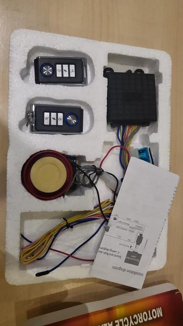 Motor Alarm Systeem met Afstandsbediening beschikbaar voor biedingen