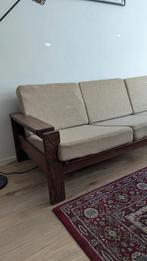 3-Seats Danish Sofa / Deense Vintage Retro 3-zits bank, Huis en Inrichting, Ophalen, Gebruikt, 75 tot 100 cm, Tweepersoons