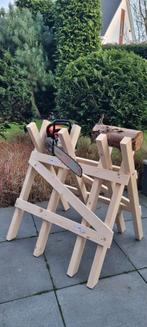 Inklapbare zaagbok nieuw, Tuin en Terras, Ophalen of Verzenden, Nieuw, Hout