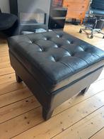 Design poef/voetenbank, Huis en Inrichting, Banken | Voetenbanken en Poefen, Ophalen, Kunststof, Zo goed als nieuw, 50 tot 75 cm