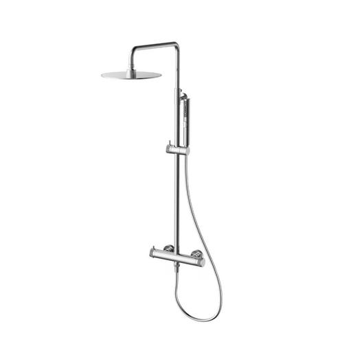 SANETTI AMORE OPBOUW REGENDOUCHESET CHROOM, Doe-het-zelf en Verbouw, Sanitair, Nieuw, Kraan, Chroom, Ophalen of Verzenden
