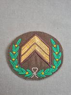 Mouwembleem Compagnies Sergeant Majoor nr 2, Verzamelen, Militaria | Algemeen, Embleem of Badge, Nederland, Ophalen of Verzenden