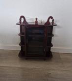 Wandvitrinekast virtrine kast wand muur vintage retro, Huis en Inrichting, Kasten | Vitrinekasten, Minder dan 50 cm, Ophalen of Verzenden