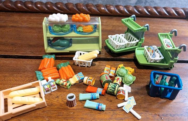 Playmobil Supermarkt uitgebreide aanvulling, Kinderen en Baby's, Speelgoed | Playmobil, Zo goed als nieuw, Los playmobil, Ophalen of Verzenden