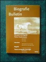Biografie Bulletin. Het paard in de biografie - Jaargang 11, Boeken, Verzenden, Zo goed als nieuw, Nederland