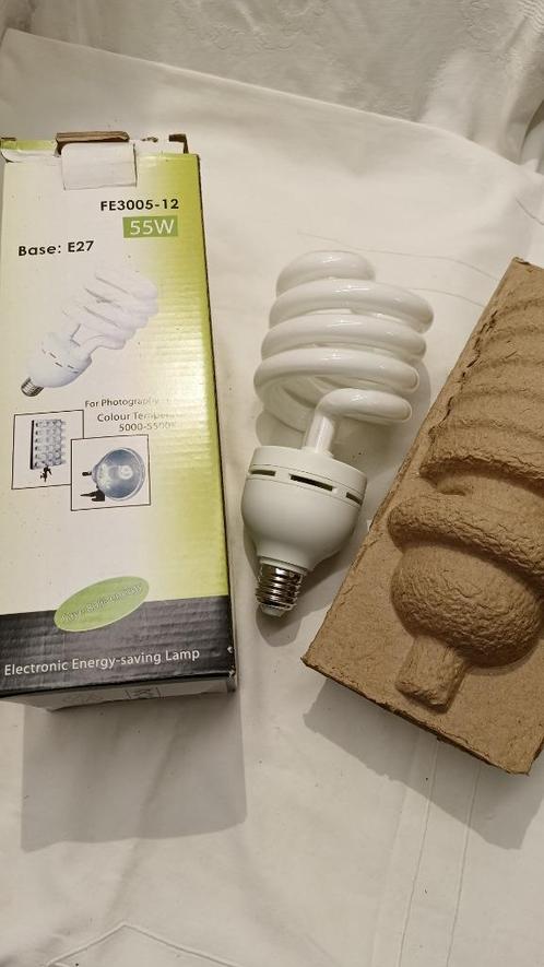 De zon in spiraalvorm – 55W daglichtlamp, Hobby en Vrije tijd, Knutselen, Zo goed als nieuw, Overige typen, Ophalen of Verzenden
