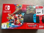 Nintendo Switch + Mario Kart 8 Deluxe, Ophalen, Zo goed als nieuw, Met 2 controllers, Switch 2019 Upgrade