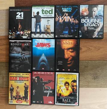 Partij diverse dvd’s (boxen)