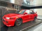 1:18 Mitsubishi Lancer Evolution 3 GSR rood Ignition IG3550, Hobby en Vrije tijd, Modelauto's | 1:18, Overige merken, Auto, Nieuw