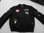 bomber jack zwart maat s, Kleding | Dames, Ophalen of Verzenden, Zo goed als nieuw, Maat 36 (S), Zwart