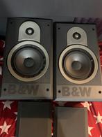 B&W DM 600 Nautilus Achter Speakers - Set, Audio, Tv en Foto, Luidsprekers, Ophalen of Verzenden, Gebruikt, Front, Rear of Stereo speakers