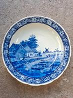 Delfts Blauw Bord met Landschap, Antiek en Kunst, Antiek | Wandborden en Tegels, Ophalen of Verzenden
