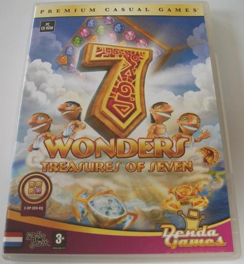 PC Game *** 7 WONDERS 3 *** Treasures Of Seven, Spelcomputers en Games, Games | Pc, Zo goed als nieuw, Puzzel en Educatief, 1 speler
