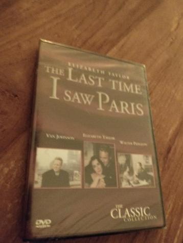 SEALED dvd The Last time i saw Paris NLO Elizabeth Taylor  beschikbaar voor biedingen