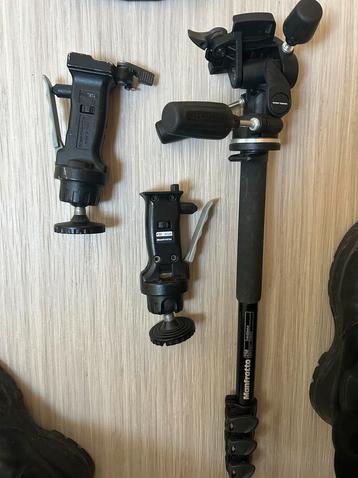 Manfrotto Onderdelen: Monopod, Kop 804RC2, 2x 222 beschikbaar voor biedingen