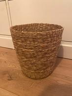 Bloempot / plantenpot riet / rotan / ratan 28cm, Tuin en Terras, Bloempotten, Ophalen, Zo goed als nieuw, Rond, Binnen