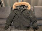 Italiaanse mooie bomberjack met echt bont!! Uit Italië NIEUW, Ophalen of Verzenden, Nieuw, Maat 56/58 (XL), Zwart