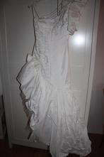 Trouwjurk, Wit, maat 36/38, Ophalen of Verzenden, Zo goed als nieuw, Wit, Trouwjurk