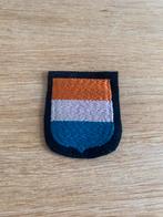 Waffen SS armschild legioen Nederland, Verzamelen, Militaria | Tweede Wereldoorlog, Embleem of Badge, Duitsland, Ophalen of Verzenden