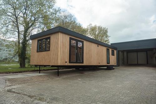 Chalet 12.3 x 4.3M 6 persoons NIEUW, Caravans en Kamperen, Stacaravans, tot en met 3, Ophalen