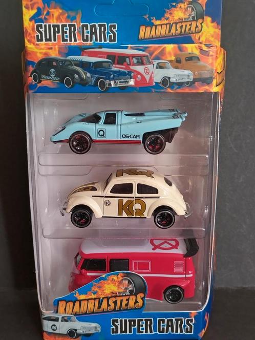 Volkswagen Transporter T1 Kever Porsche Roadblasters Pol, Hobby en Vrije tijd, Modelauto's | Overige schalen, Nieuw, Auto, Verzenden