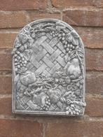 Fruit wanddecoratie betonnen beeld tuinbeeld beton, Tuin en Terras, Ophalen of Verzenden