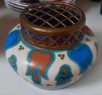 Gouds plateel rozenbowl / rozensteker, Ophalen of Verzenden