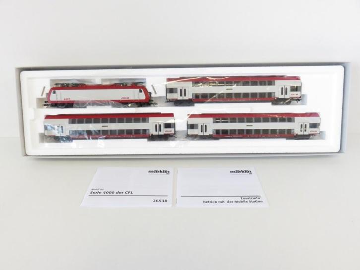 Marklin 26538 treinset CFL, Hobby en Vrije tijd, Modeltreinen | H0, Zo goed als nieuw, Treinset, Wisselstroom, Märklin, Ophalen of Verzenden