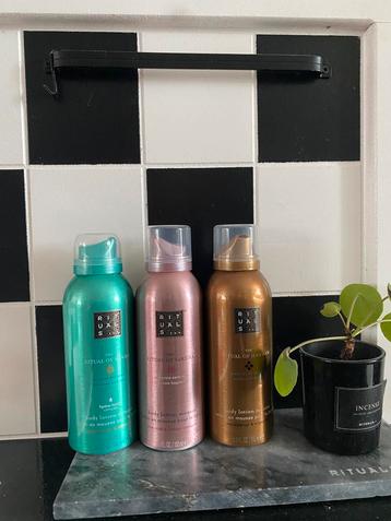 Rituals body lotion mousse: karma,sakura,hammam beschikbaar voor biedingen