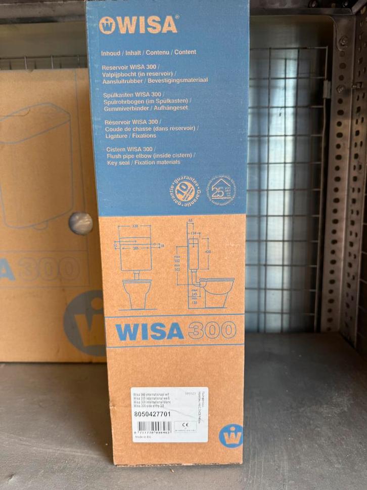 2x WISA 300 reservoir – nieuw, € 65 p/st of € 120 set, Doe-het-zelf en Verbouw, Sanitair, Nieuw, Toilet, Ophalen of Verzenden
