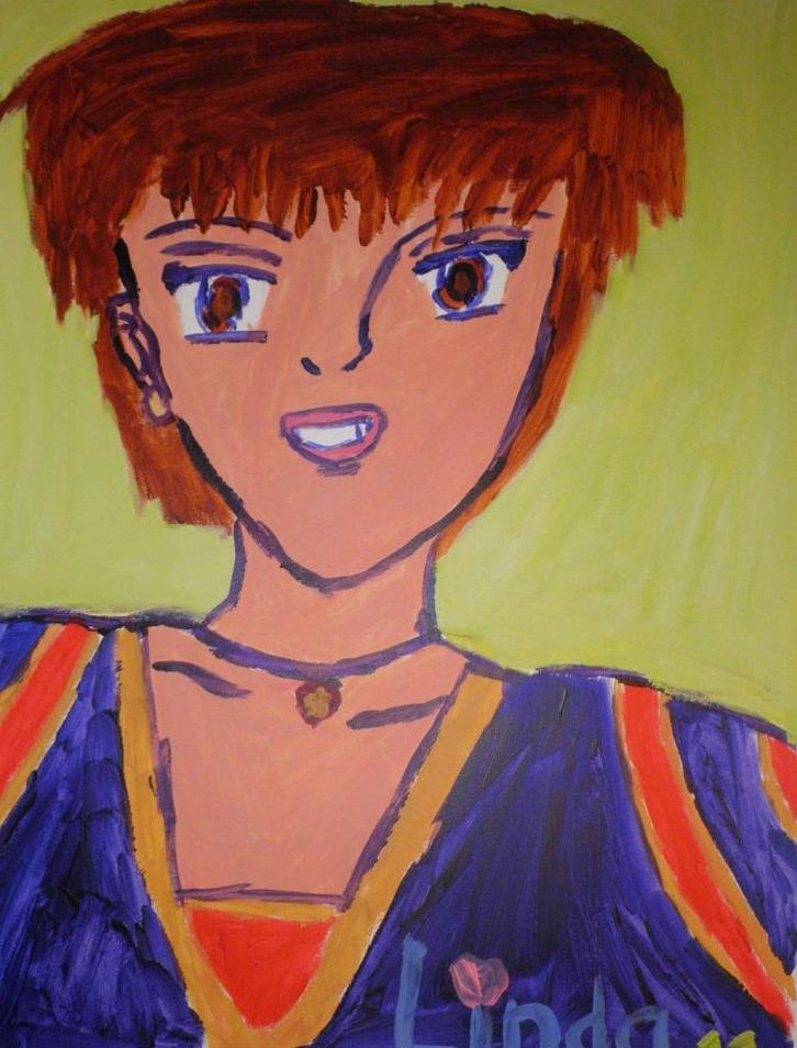 schilderij portret 3 (11), Antiek en Kunst, Kunst | Schilderijen | Modern, Ophalen of Verzenden