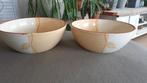 2 mooie schalen, Ophalen of Verzenden, Zo goed als nieuw, Rond, Glas