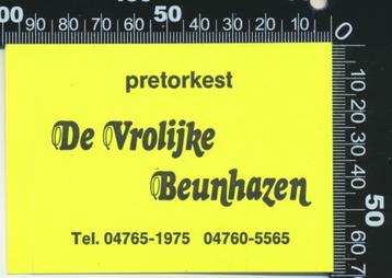 Sticker: Pretorkest De Vrolijke Beunhazen beschikbaar voor biedingen