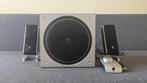 Speakerset Logitech Z3 (Subwoofer + Satelietspeakers), Computers en Software, Pc speakers, Ophalen, Gebruikt, Audiokanaal 2.1