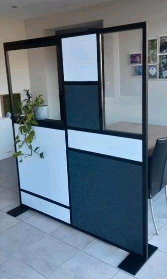 3x roomdivider-akoestisch schermen-kantoorscherm, Huis en Inrichting, Woonaccessoires | Kamerschermen, Zo goed als nieuw, Ophalen of Verzenden