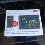 Weerstation met radio-buitensensor, Ophalen of Verzenden, Zo goed als nieuw, Weerstation