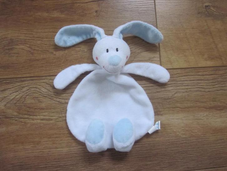 Zilveren Kruis superzachte witte knuffeldoekjes (2x) konijn, Kinderen en Baby's, Speelgoed | Knuffels en Pluche, Nieuw, Konijn