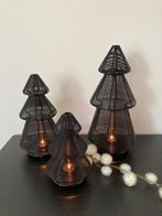 Colmore kerstboom waxinelichtjehouder metaal S-M of L Nieuw, 25 tot 50 cm, Zwart, Nieuw, Ophalen of Verzenden