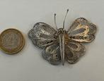 Filigrain broche zilver VLINDER, Sieraden, Tassen en Uiterlijk, Broches, Ophalen of Verzenden, Zo goed als nieuw, Zilver