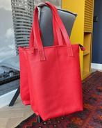 Leren tas rood Etweez, Ophalen of Verzenden, Nieuw, Rood, Handtas