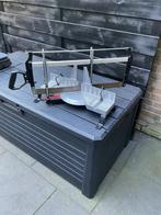 Zaagbank, Doe-het-zelf en Verbouw, Gereedschap | Zaagmachines, Ophalen, Gebruikt, 1200 watt of meer