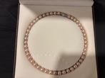 Parelketting, Sieraden, Tassen en Uiterlijk, Kettingen, Ophalen of Verzenden, Zo goed als nieuw, Roze, Overige materialen