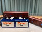 Roco 2 stuks schuifwandwagen 46338, Hobby en Vrije tijd, Modeltreinen | H0, Gelijkstroom, Wagon, Ophalen of Verzenden, Zo goed als nieuw