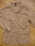 H&M bloes camel krijtstreep maat 36, H&M, Bruin, Ophalen of Verzenden, Zo goed als nieuw