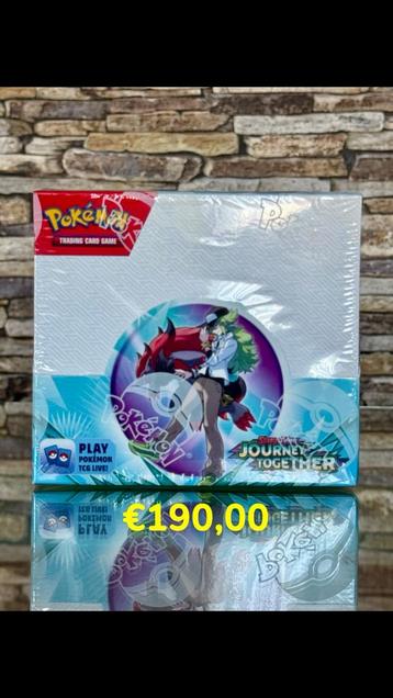 POKEMON - SV09 JOURNEY TOGETHER - BOOSTER BOX beschikbaar voor biedingen