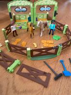Playmobil Lucky en Pru met hun paarden en boxen, Ophalen, Zo goed als nieuw, Complete set