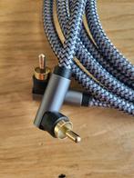 sounix RCA kavel haaks 2 meter, Audio, Tv en Foto, Audiokabels en Televisiekabels, Ophalen of Verzenden, Nieuw