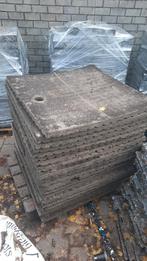 21 st. Rubber tegels 100x100  21 m2, Tuin en Terras, Ophalen, Gebruikt, Overige materialen