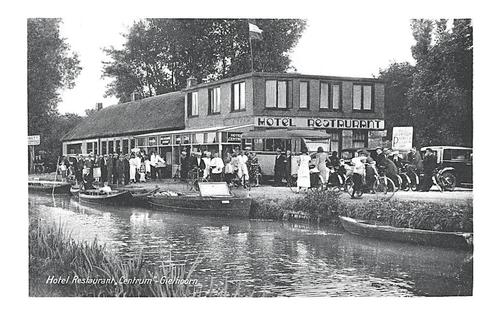 950751	Giethoorn	Hotel	Restaurant	Centrum	Nette oude kaart o, Verzamelen, Ansichtkaarten | Nederland, Ongelopen, Overijssel, 1940 tot 1960